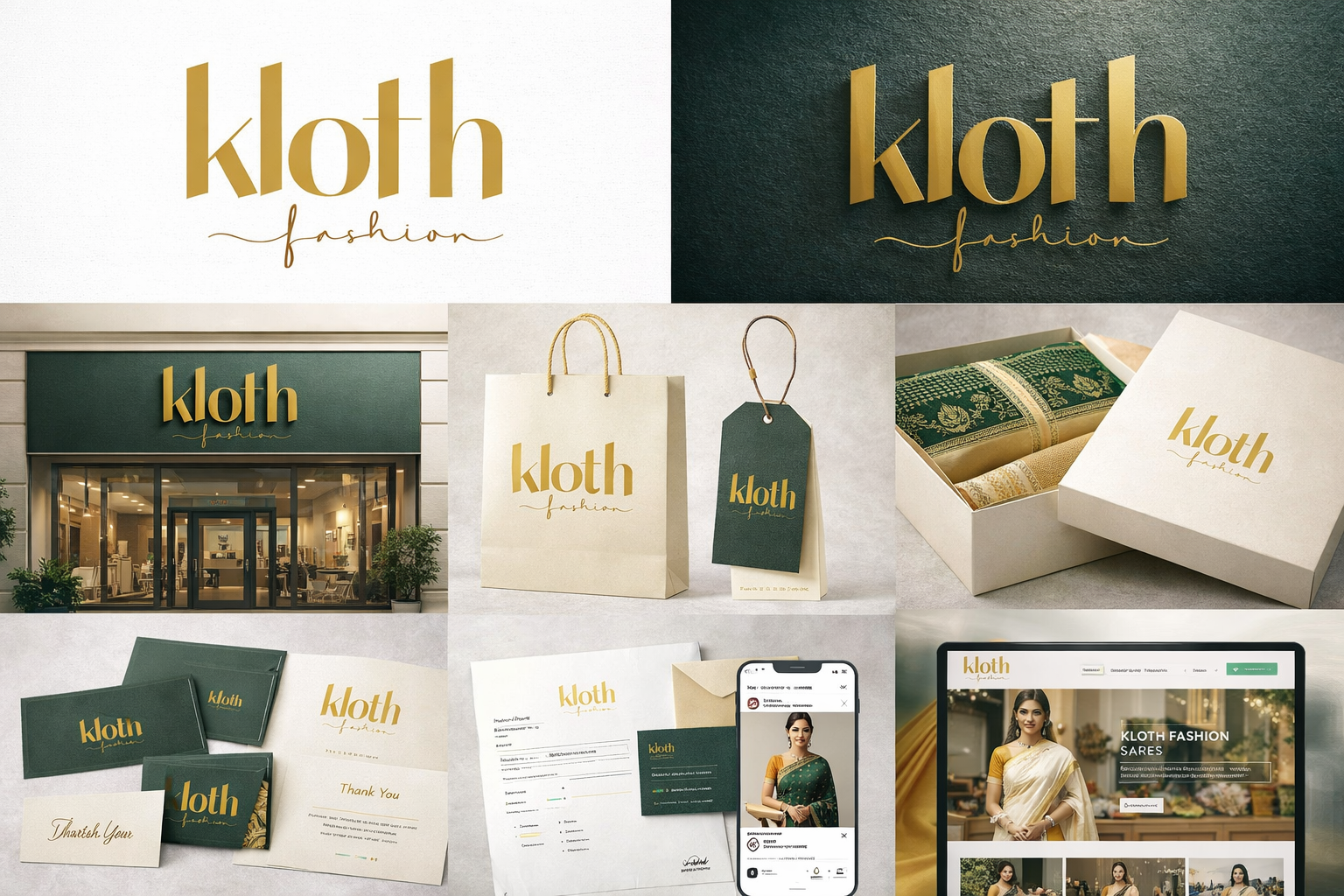 kloth fashion store – Complete Brand & Digital Development