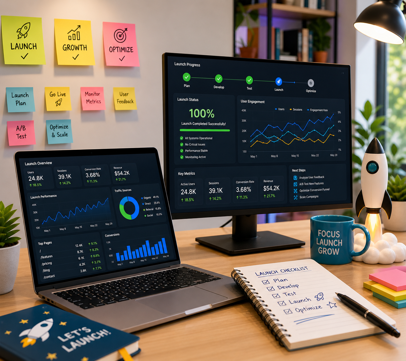 Launch & Optimization